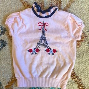 Janie & Jack short sleeve sweater